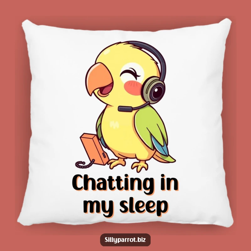 Funny Parrot Pillow: Cozy Talking Character, Perfect Funny Gift