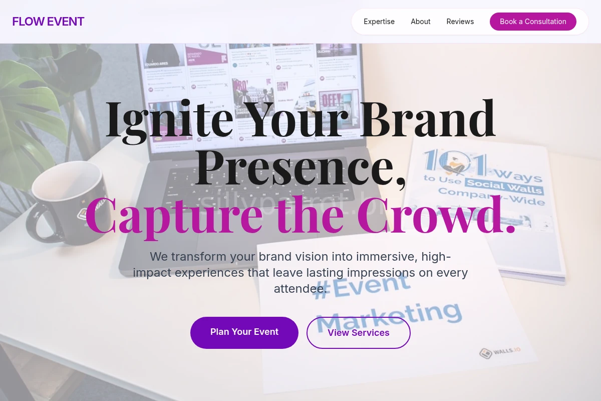 Flow Event Marketing