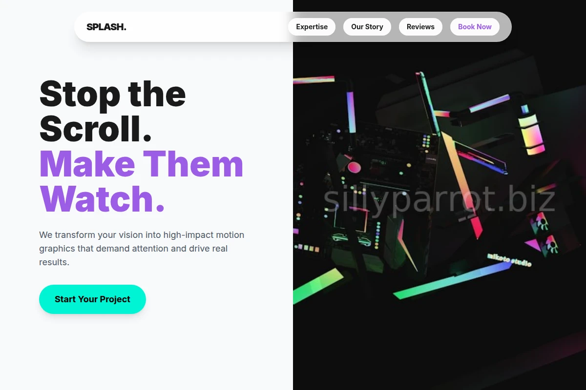 Splash Motion Graphics
