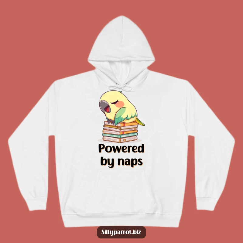 Cozy Funny Tired Parrot Hoodie: Nap in Comfort and Style