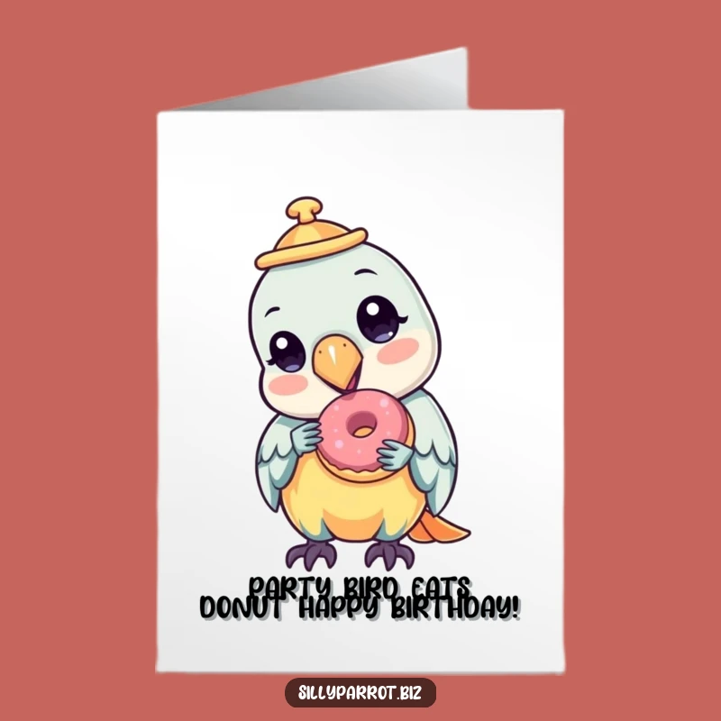 Free Printable Birthday Card: Parrot Pal's Sweet Treat for Your Special Day!