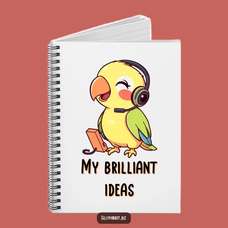 Funny Parrot Notebook: Talking Character Notes, Perfect Funny Gift